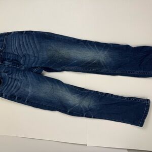Cat & Jack Denim Jeans Skinny‎ Fit Adjustable Waist Dark Wash Boys